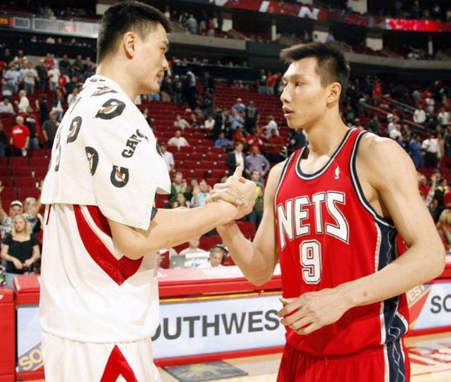 NBA历史上黄种人阵容_林書豪胡衛東渡边雄太易建聯姚明_nba1946